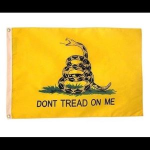 GADSDEN DONT TREAD ON ME 3x5 FT EMBROIDERED FLAG